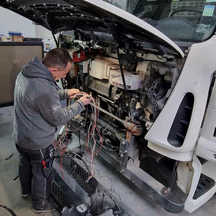 Carrosserie mécanique poids lourds