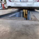 Fosse contrôle poids lourds utilitaires